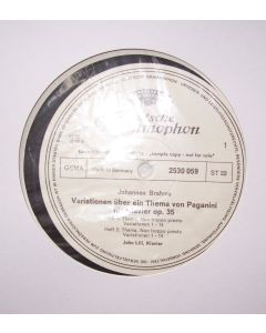 Johannes Brahms (1833-1897) • Variationen über ein Thema von Paganini LP • John Lill