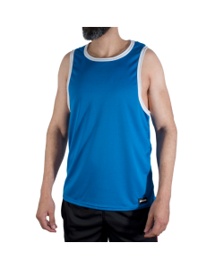 MACHO - CMV002 BLAUES GYM-T-SHIRT S/M