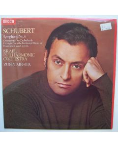 Zubin Mehta: Franz Schubert (1797-1828) • Symphony No. 6 LP
