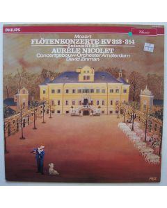 Mozart (1756-1791) • Flötenkonzerte KV 313, 314 LP • Aurèle Nicolet