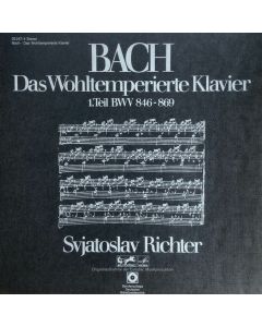 Bach (1685-1750) • Das Wohltemperierte Klavier 3 LP-Box • Svjatoslav Richter