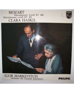 Clara Haskil & Igor Markevitch: Mozart (1756-1791) • Klavierkonzerte LP