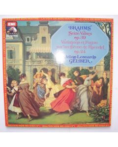 Johannes Brahms (1833-1897) • Seize Valses LP • Quadrophonie