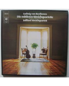 Juilliard String Quartet: Beethoven (1770-1827) • Die mittleren Streichquartette 3 LP-Box