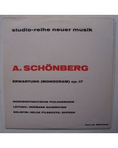 Arnold Schönberg (1874-1951) • Erwartung LP • Helga Pilarczyk
