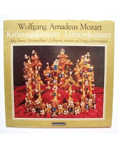Mozart (1756-1791) • Krönungskonzert - Lützowkonzert LP • Jörg Demus