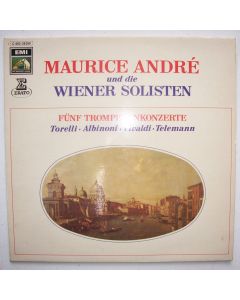 Maurice André • Fünf Trompetenkonzerte LP