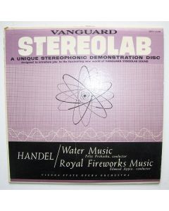 Vanguard Stereolab • A unique stereophonic Demonstration Disc LP