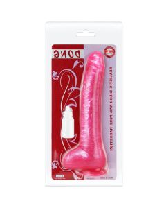 BAILE - REALISTISCHER ROSA DILDO DONG MIT SAUGNAPF