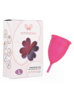INTIMICHIC - MENSTRUAL CUP MEDIZINISCHES SILIKON - GRÖSSE L