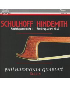 Erwin Schulhoff (1894-1942) - Streichquartett Nr.1 CD