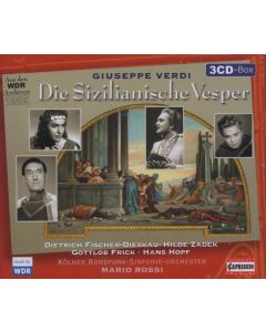 Giuseppe Verdi (1813-1901) - I Vespri Siciliani (in deutscher Sprache) CD