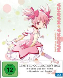 Puella Magi Madoka Magica (Limited Collector's Box) (Komplette Serie & Film 1-3) (Blu-ray) BR