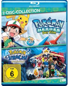Pokémon 5 - Pokémon Heroes / Pokémon 6 - Jirachi Wishmaker (Blu-ray) BR