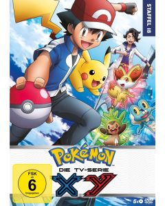 Pokémon Staffel 18: XY - Erkundungen in Kalos DVD