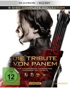 Die Tribute von Panem (Complete Collection) (Ultra HD Blu-ray & Blu-ray) UHD