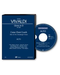 Carus Choir Coach - Antonio Vivaldi: Gloria D-Dur RV 589 (Alt) CD