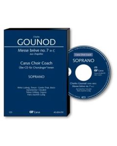 Carus Choir Coach - Charles Gounod: Messe breve Nr.7 (Sopran) CD