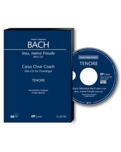 Carus Choir Coach - Johann Sebastian Bach: Motette "Jesu, meine Freude" BWV 227 (Tenor) CD