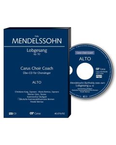 Carus Choir Coach - Felix Mendelssohn: Sinfonie-Kantate "Lobgesang" (Alt) CD