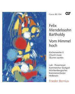 Felix Mendelssohn Bartholdy (1809-1847) - Geistliche Chorwerke Vol.2 CD