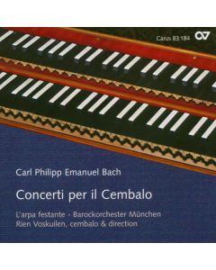 Carl Philipp Emanuel Bach (1714-1788) - Cembalokonzerte Wq.5,26,34 CD