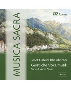 Josef Rheinberger (1839-1901) - Musica Sacra - Geistliche Vokalmusik CD