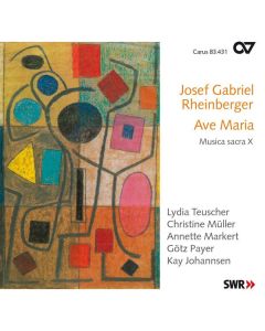 Josef Rheinberger (1839-1901) - Marianische Hymnen op.171 CD