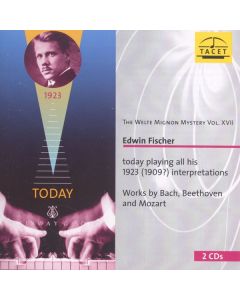 Welte-Mignon Mystery Vol.17 - Edwin Fischer CD