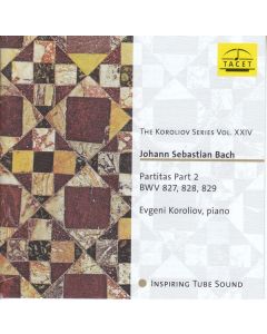 Johann Sebastian Bach (1685-1750) - Partiten BWV 827-829 CD