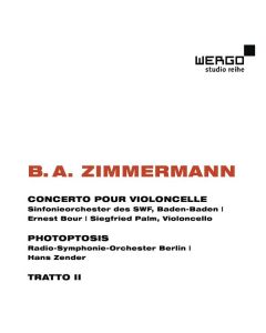 Bernd Alois Zimmermann (1918-1970) - Cellokonzert CD