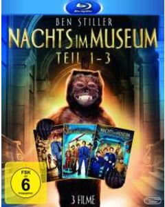 Nachts im Museum 1-3 (Blu-ray) BR
