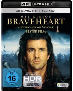 Braveheart (Ultra HD Blu-ray & Blu-ray) UHD