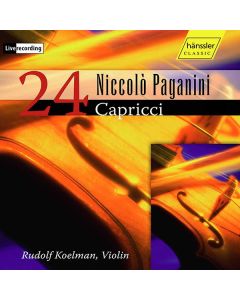 Niccolo Paganini (1782-1840) - Capricen op.1 Nr.1-24 für Violine solo CD