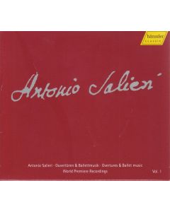 Antonio Salieri (1750-1825) - Ouvertüren & Ballettmusik CD
