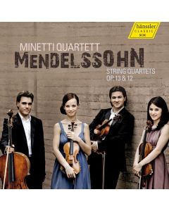 Felix Mendelssohn Bartholdy (1809-1847) - Streichquartette Nr.1 & 2 (opp.12 & 13) CD