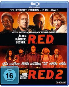 R.E.D. / R.E.D. 2 (Blu-ray) BR