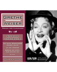 Grete Weiser - Perlen der Kleinkunst CD