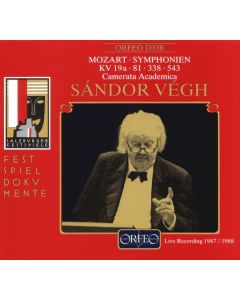 Wolfgang Amadeus Mozart (1756-1791) - Symphonien Nr.34 & 39 CD