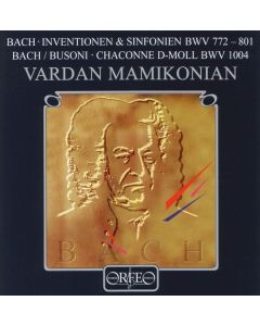 Johann Sebastian Bach (1685-1750) - Inventionen & Sinfonias BWV 772-801 CD