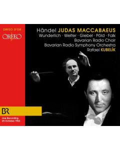 Georg Friedrich Händel (1685-1759) - Judas Maccabaeus (in deutscher Sprache) CD