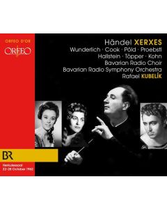 Georg Friedrich Händel (1685-1759) - Xerxes (in der deutschen Fassung von Rudolf Steglich) CD