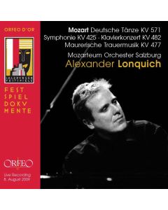 Wolfgang Amadeus Mozart (1756-1791) - Symphonie Nr.36 "Linzer" CD