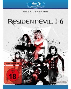 Resident Evil 1-6 (3D & 2D Blu-ray) BR