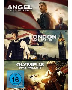 Olympus Has Fallen / London Has Fallen / Angel Has Fallen DVD