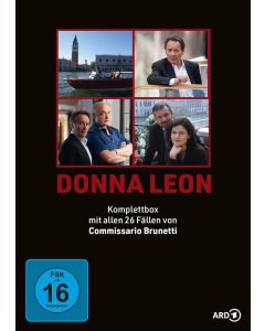 Donna Leon: Commissario Brunetti Komplettbox (26 Filme auf 13 DVDs) DVD