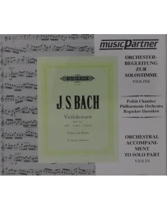 CD zu Übungszwecken - Johann Sebastian Bach: Violinkonzert BWV 1041 CD