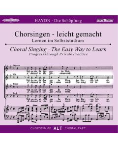 Chorsingen leicht gemacht - Joseph Haydn: Die Schöpfung (Alt) CD