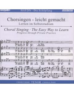 Chorsingen leicht gemacht - Joseph Haydn: Die Schöpfung (Tenor) CD