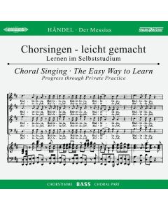 Chorsingen leicht gemacht - Georg Friedrich Händel: Der Messias (Bass) CD